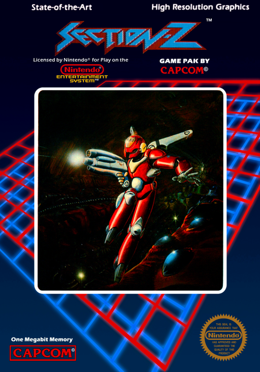 Section-Z (USA) box art